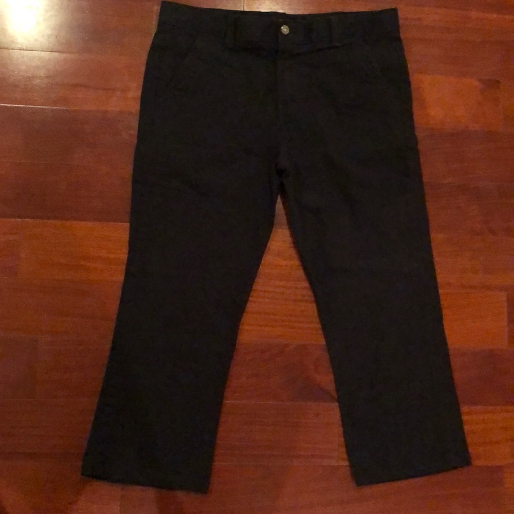 Boys black Chaps pants size 16 husky